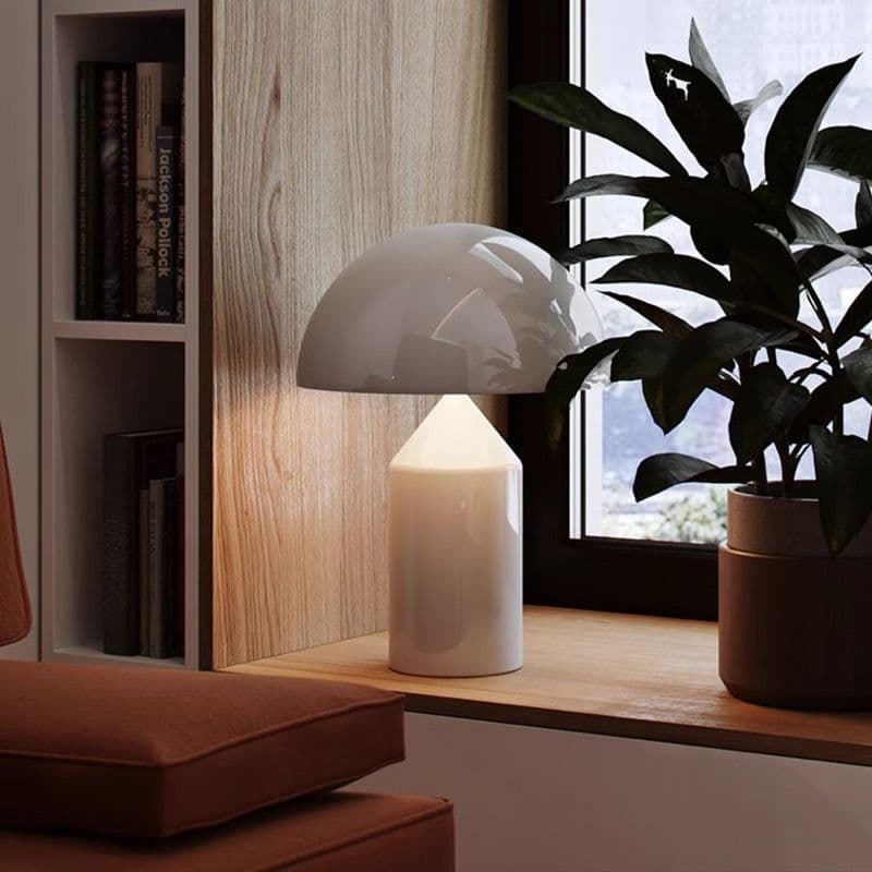 image-Nordic Mushroom Table Lamp - Luxury Living Room Decorative - High-End Design