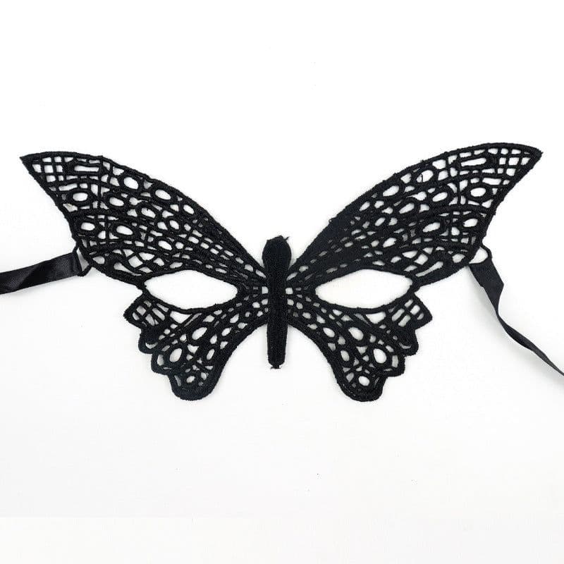 image-Mysterious Angel Lace Eye Mask Masquerade E046 Spider Style