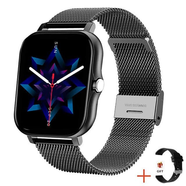 image-Y13 Smart Watch Sports Bracelet - Powder Steel