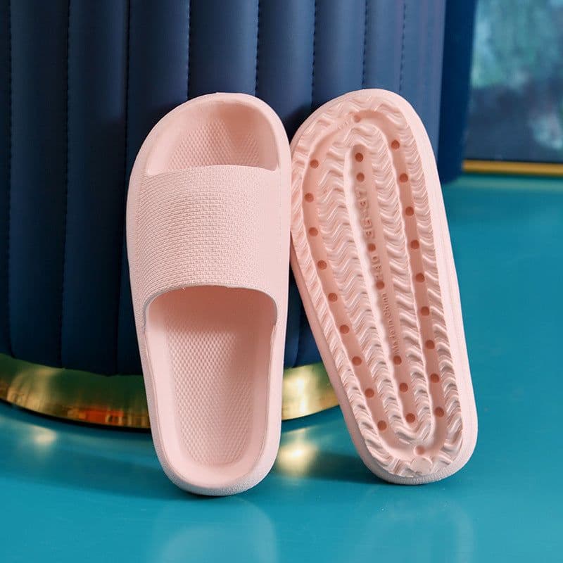 image-EVA Flip Flops - Grey Unisex Anti-Slip Beach Sandals