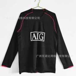 image-Football Jersey - Retro Home Away Long Sleeve Polyester