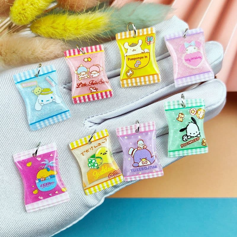 image-Resin Candy Pendant Charm DIY Jewelry Accessories