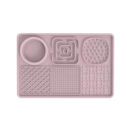 image-Pet Licking Mat - Blue Silica Gel Slow Feed Placemat, Gift (60 characters)