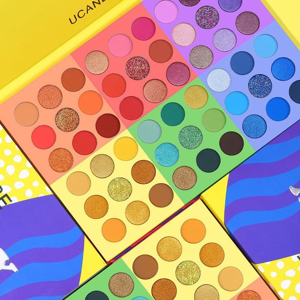 image-UCANBE Splashy Candies Eyeshadow Palette - 54 Colors