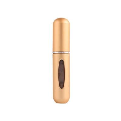 image-Zinc 5ml Perfume Bottle - Aluminum Bottom Fill Spray