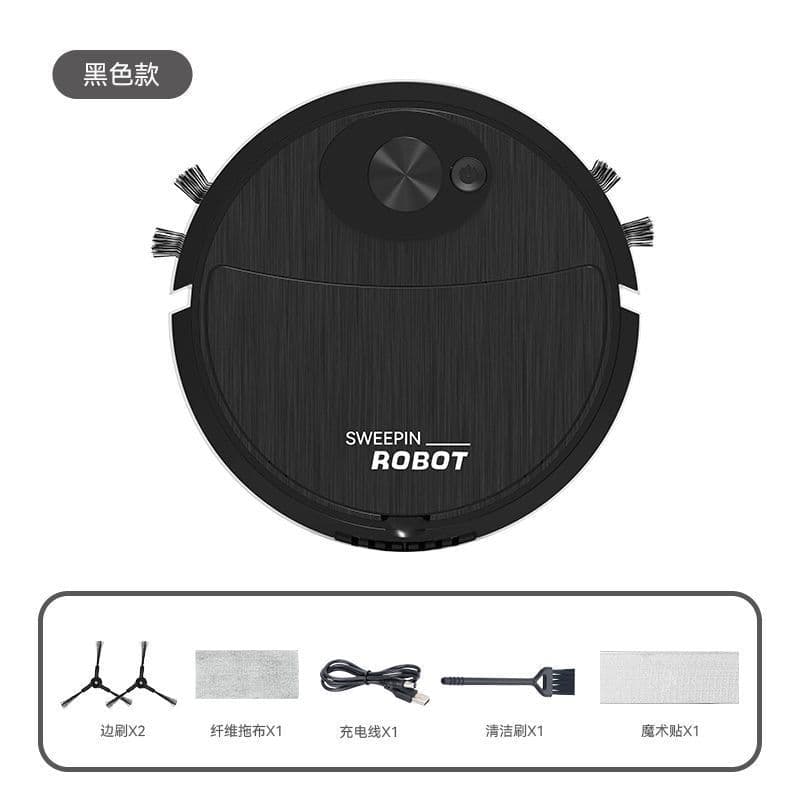 image-Zhenhui Play Robot Vacuum 3-in-1 Pink