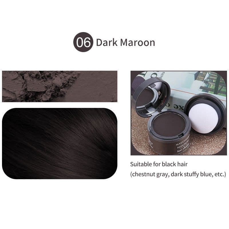 image-MAYCHEER Hairline Shadow Powder, Natural Color, 3 Years Shelf Life