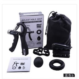 image-Five-piece Counting Grip Set Five Finger Trainer Home Fitness Hand Finger Rehabilitation Training Grip Set