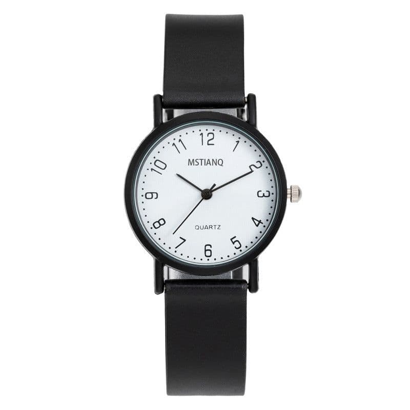 image-Women's Fashion Watch - Versatile Steel Belt Quartz Simple Design