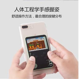 image-K10 magnetic adsorption FC nostalgic retro card handheld game console vibrato magnetic adsorption mobile phone shell game console handheld