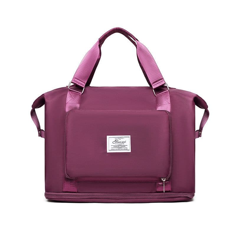 image-Women's Travel Backpack 36-55L Fuchsia Oxford
