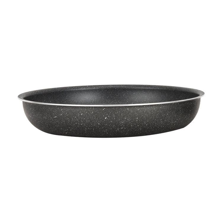 image-uJoy 13-Piece Non-Stick Pan Set, Ivory White, Aluminum, 30cm Wok
