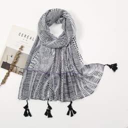 image-Japanese/Korean Butterfly Print Sun Protection Scarf, Beach Towel, 180x90cm