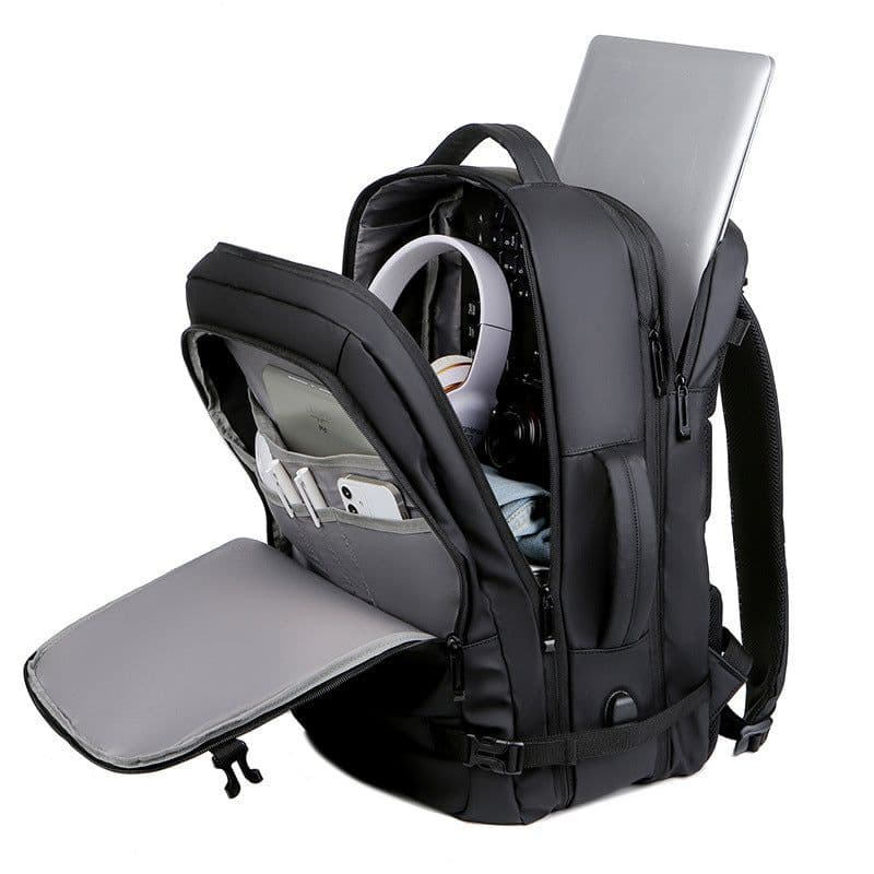 image-Yamaro 20-35L Portable Waterproof Backpack - Gold Film, 15.6" Laptop