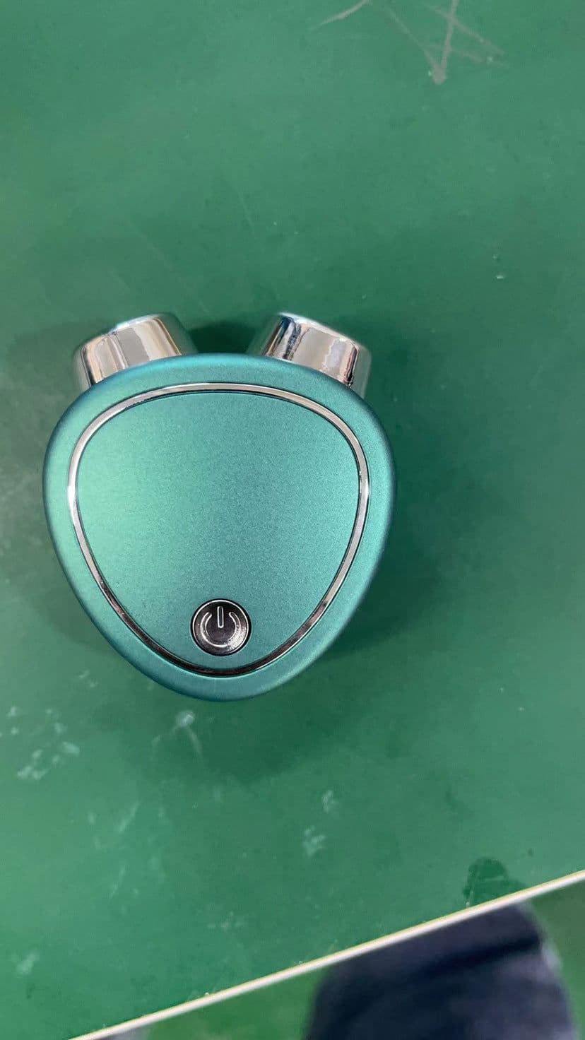 image-Micro-Current EMS Face Lifting Massager Roller - Green