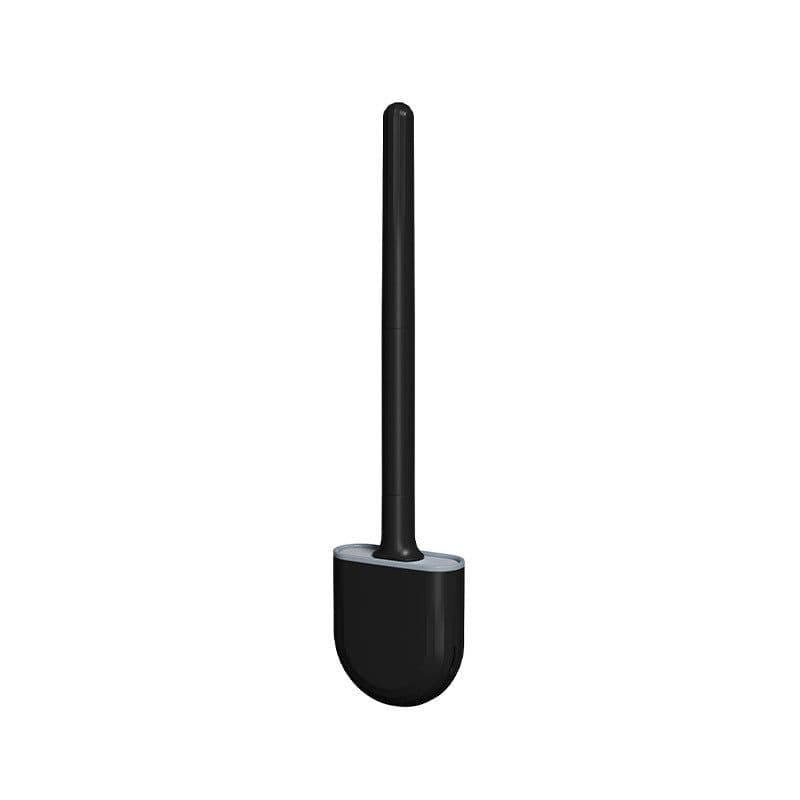 image-Toilet Brush - Silicone Head PP+TPR Mini