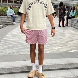 image-Unisex Fitness Shorts - Brown, XXXL, Moisture Wicking, Fashion