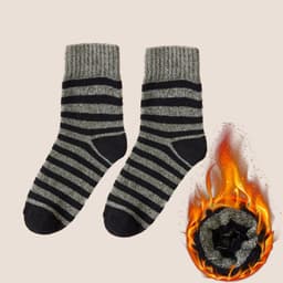 image-Men's Winter Velvet Thick Terry Socks - One Size Fits All