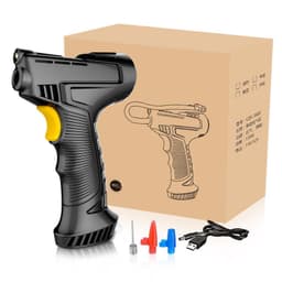 image-Wireless Digital Air Pump, 120W, USB/Wired Car Tire Inflation, 45L/min Flow
