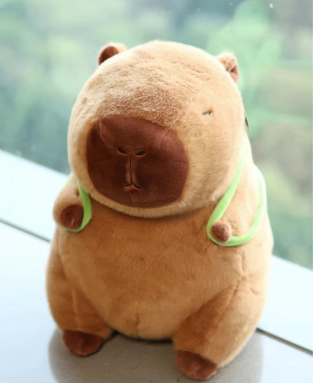 image-Capybara Plush Toy Doll - Cute Gift, Soft & Fluffy, 3C Configuration