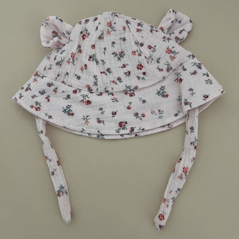 image-INS Baby Sun Hat Cotton Rabbit Ears Fisherman
