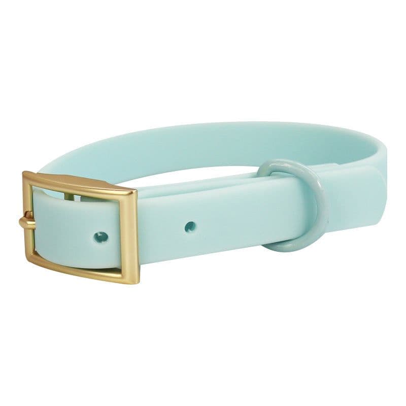 image-PVC Waterproof Pet Collar - Pink, Yile Tech, Traction Belt, Outdoor Use, Dog, All Seasons