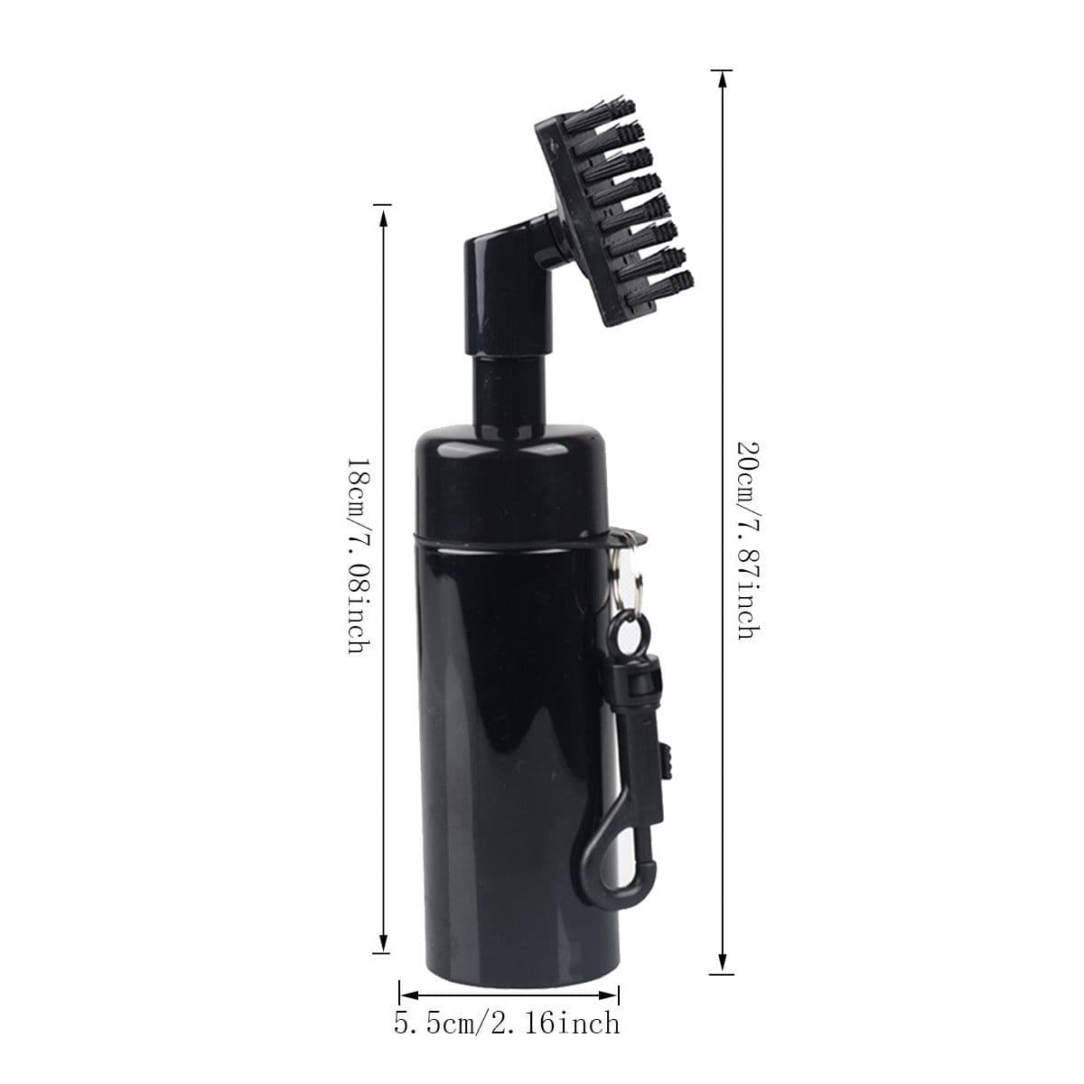 image-Golf cleaning brush can spray water club cleaning brush golf sprinkler brush ball head cleaning golf accessories