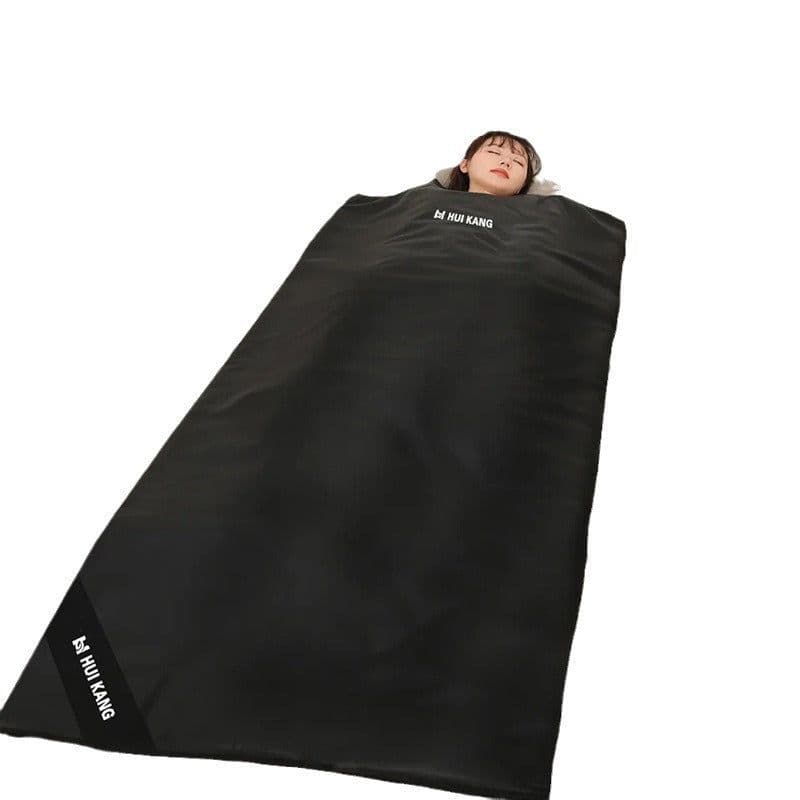 image-Wellcome Sauna Steamer Black Carbon Fiber Infrared