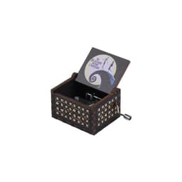 image-Autonomous DIY Wooden Hand Crank Halloween Music Box Carving Kit Gift