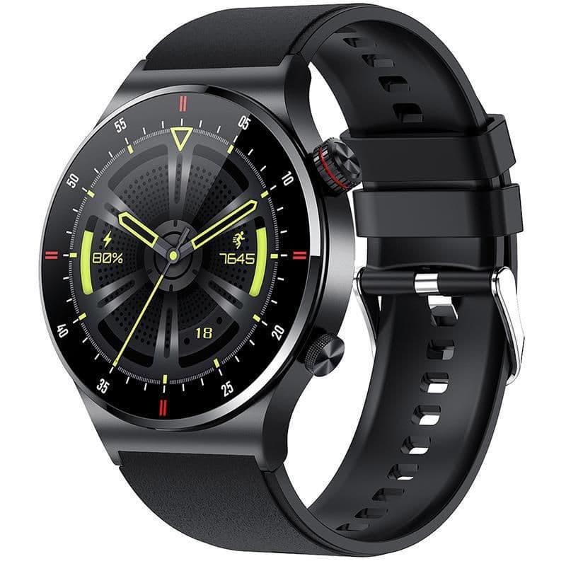 image-Chi Bear QW33 Smart Watch Silver ECG+PPG