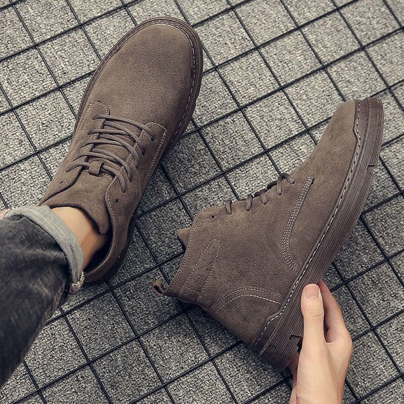 image-Casual Martin boots men's shoes autumn 2020 fashion Korean sports student tooling shoes trendy and comfortable men