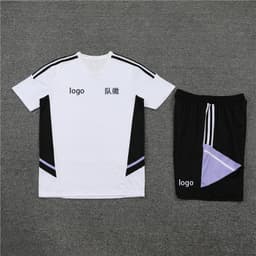 image-Real Madrid Home Jersey Short-Sleeved Training Suit Adult Football Uniform 2022