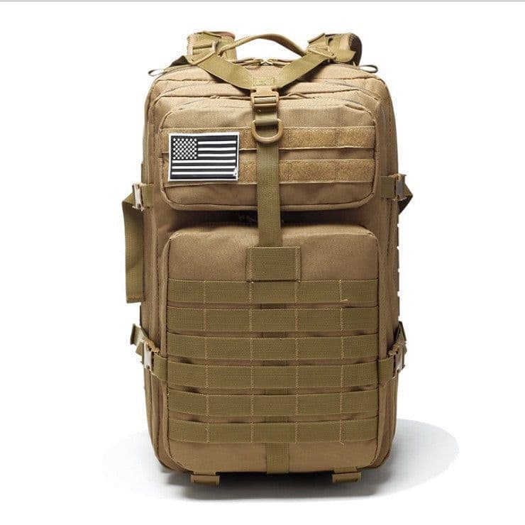image-Okali 36-55L Tactical Backpack - MOLLE Expandable, Camping, Hiking, Oxford Cloth