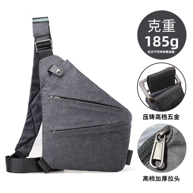 image-Tactical Chest Bag - Oxford Cloth Crossbody Shoulder Bag