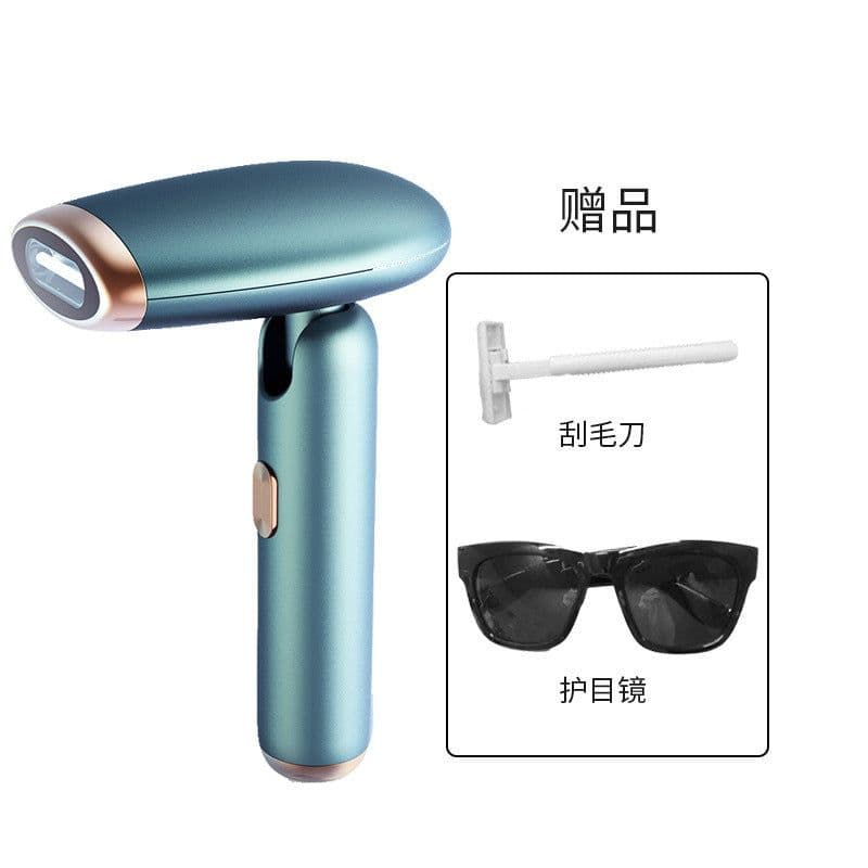 image-Folding hair removal instrument household IPL laser hair removal instrument beauty salon skin rejuvenation instrument photon pulse freezing point hair removal instrument