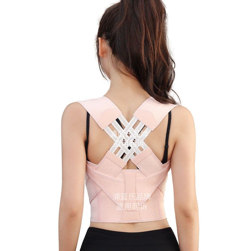 image-Blue's XXL Posture Correction Belt - 3X-T Nylon Spandex Back Support