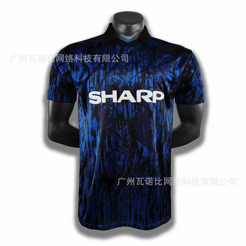image-Football Jersey - Retro Home Away Long Sleeve Polyester