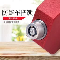 image-Manufacturers electric handlebar lock brake lock motorcycle handlebar anti-theft lock scooter bicycle handlebar horn lock modification