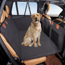 image-Dog Car Seat Mat - Black Waterproof 132x158cm