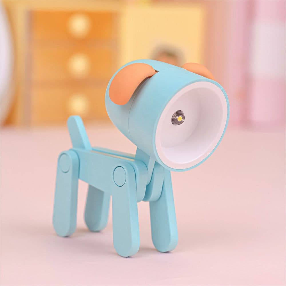 image-LED Night Light Pet Decoration Mini Phone Holder - Orange