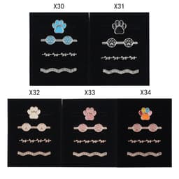 image-Apple Watch Silicone Strap - Diamond Decorative Buckle Series - 2 Pack