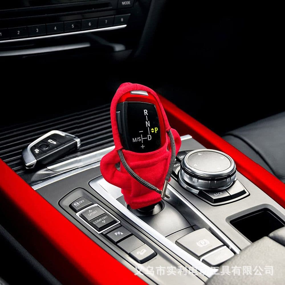 image-Cross-border special supply car gear shift rotating hoodie cover fun car shifter cover a large number of spot