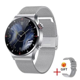 image-Chi Bear QW33 Smart Watch Silver ECG+PPG