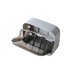 image-Yukichi Soap Box - White Grey ABS Wall-Mounted