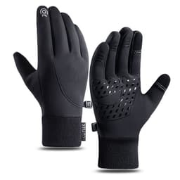 image-Cycling Gloves Winter Men XL Gray Windproof
