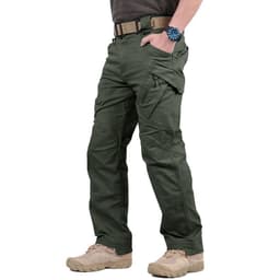 image-Outdoor Multi-Pocket Fishing Pants - Dark Night 5XL