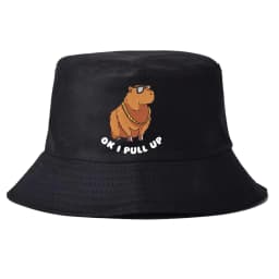 image-Cross-border 's new animation mouse warrior print casual fisherman hat outdoor sun protection sun visor factory direct sale