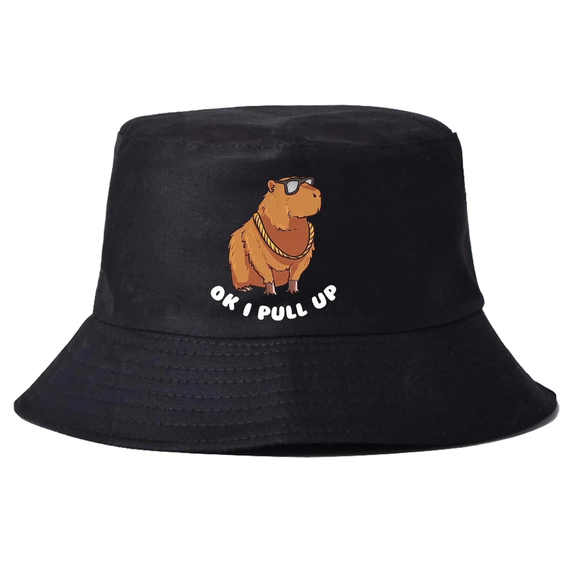image-Cross-border 's new animation mouse warrior print casual fisherman hat outdoor sun protection sun visor factory direct sale