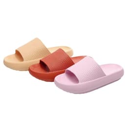 image-EVA Slippers - White 3.2CM Thick Sole