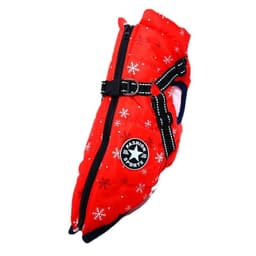image-Pet Winter Coat - Small Dogs & Cats Cotton Warm Red S